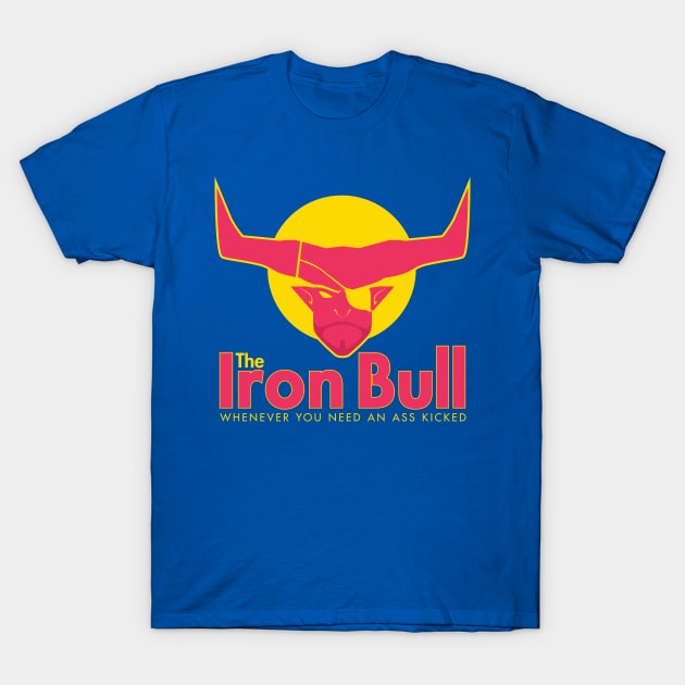 Iron Bull Energy T-Shirt by sparkmark